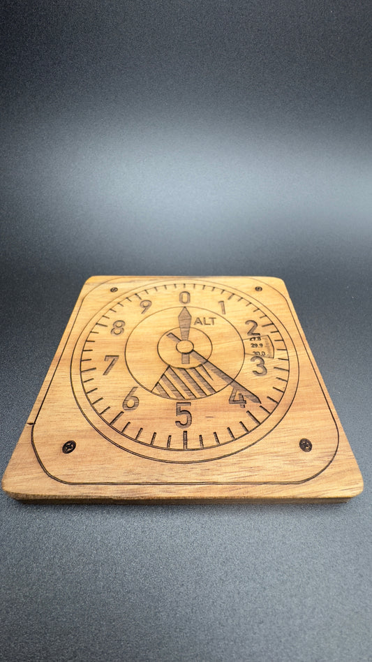 Aircraft Cockpit Coasters (set of 4)